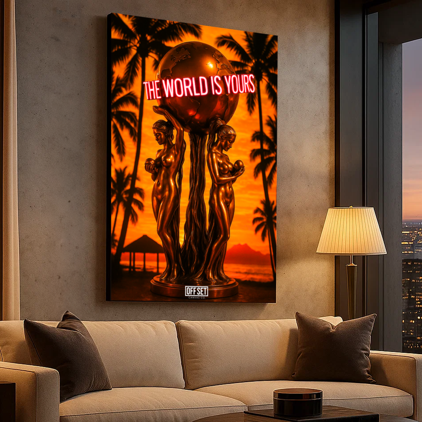 The World is yours Gold