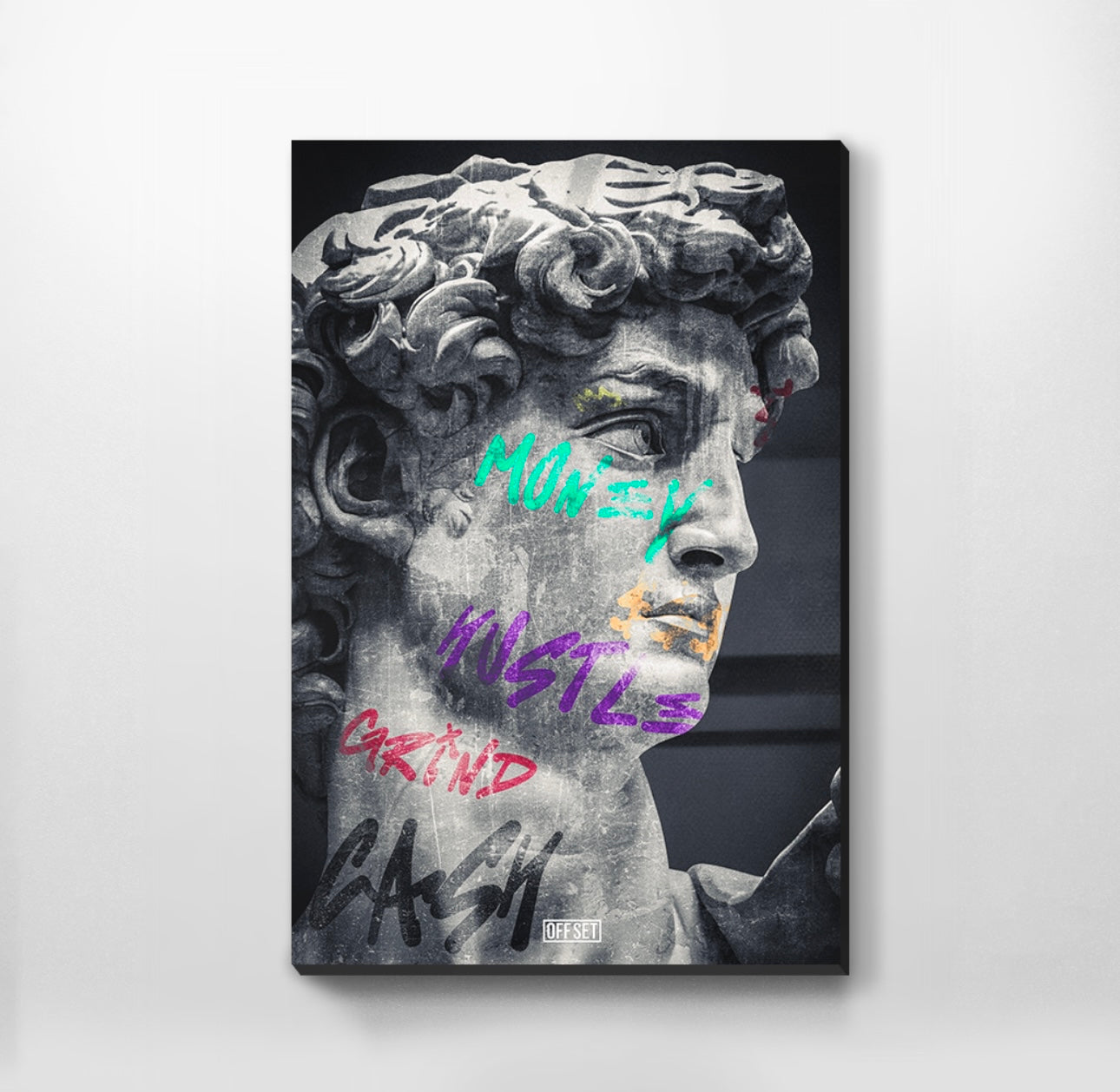 Graffiti Greek God