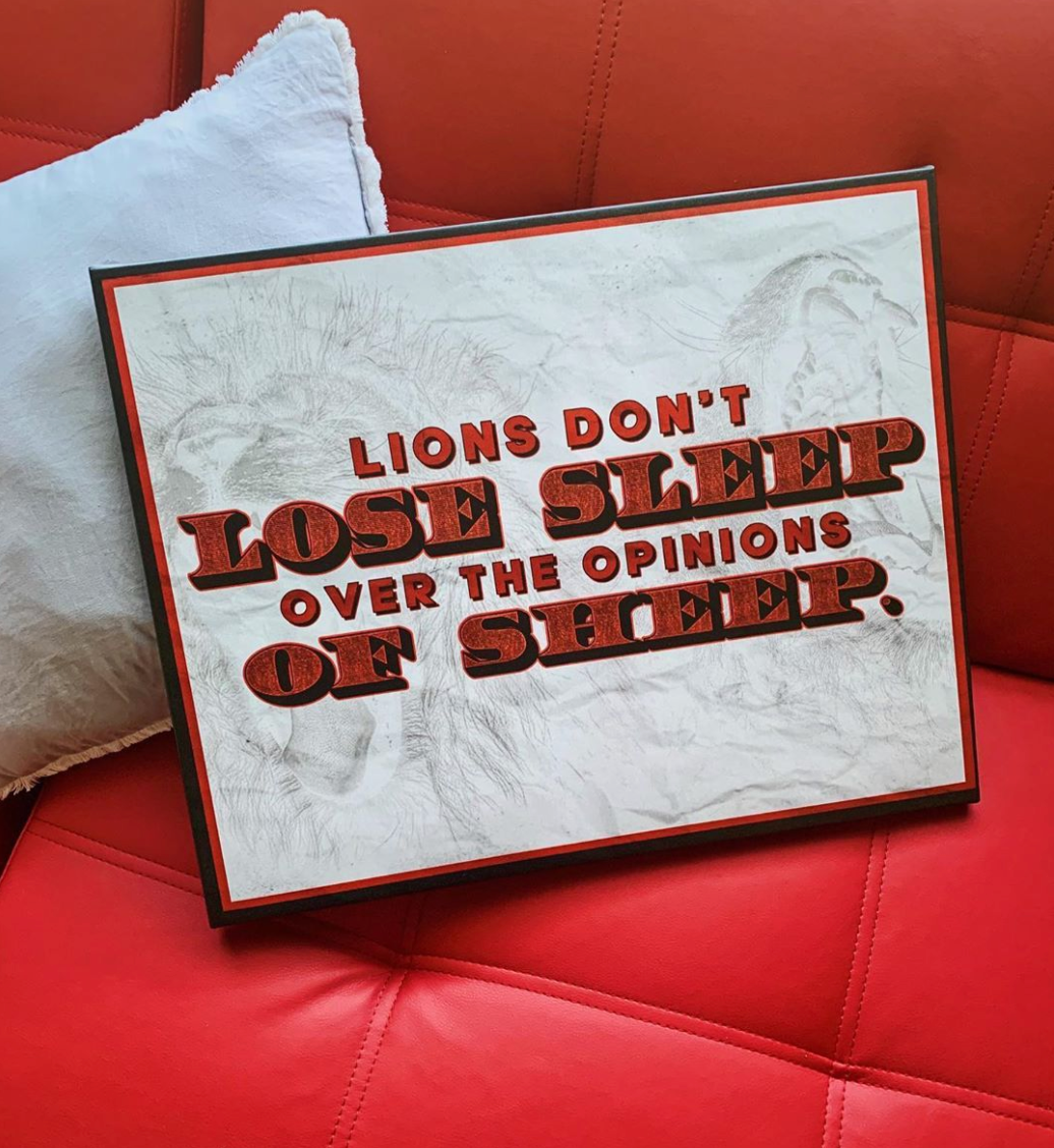 Lions Don't Lose Sleep