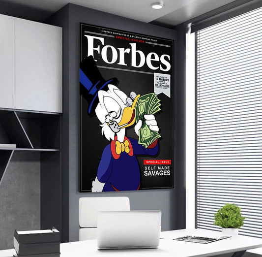 Forbes Cover: Self Made Savages